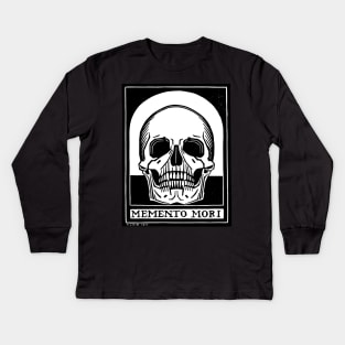 Memento Mori Kids Long Sleeve T-Shirt